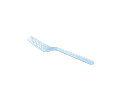 Disposable Plastic Fork - White