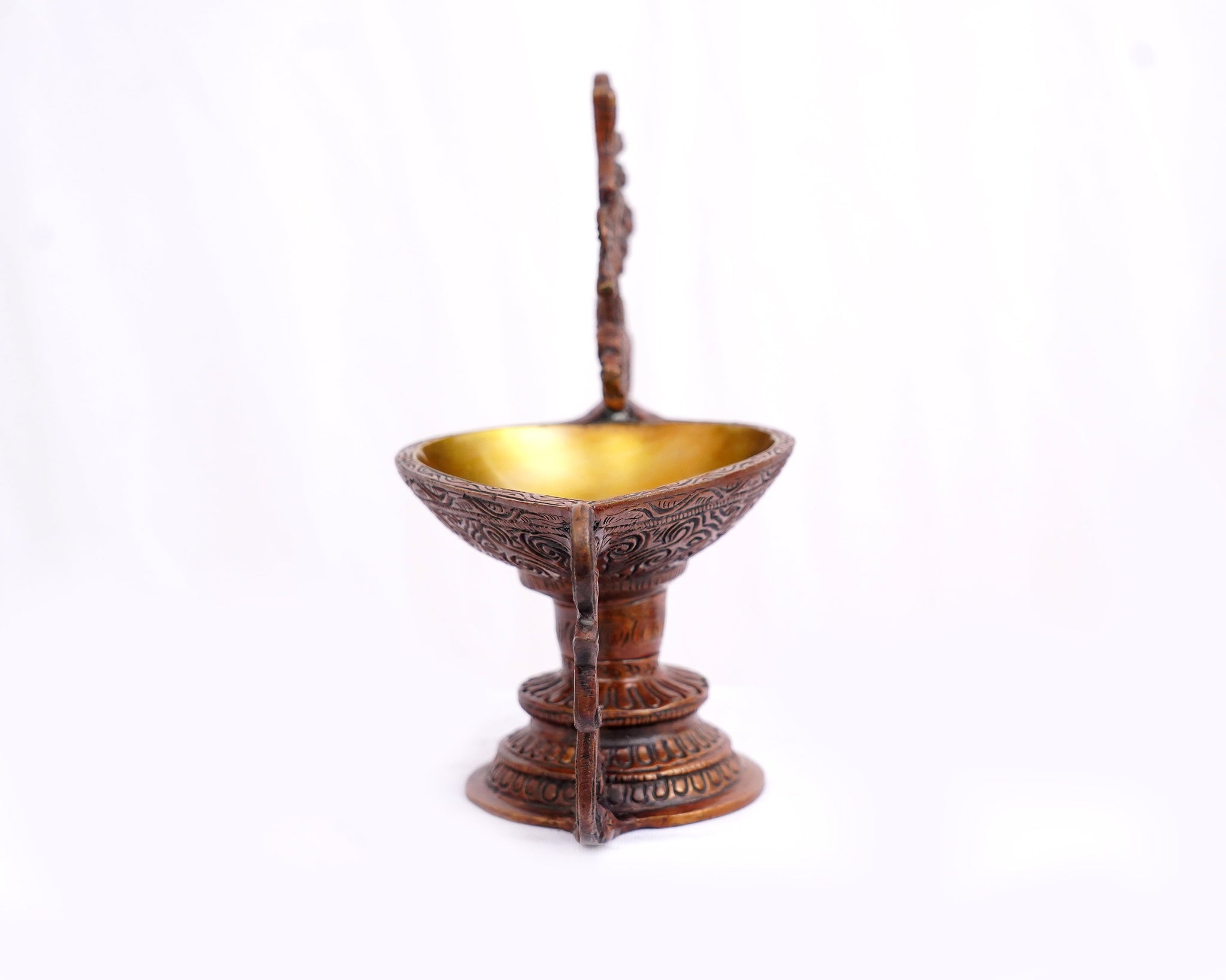 Brass Oil Lamp Small 8 –